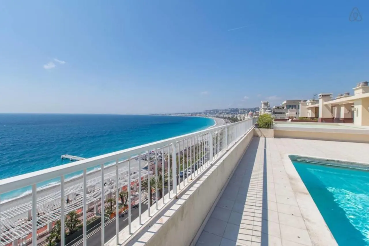 Appartement Royal Promenade Pool Terrace With Sea View à Nice